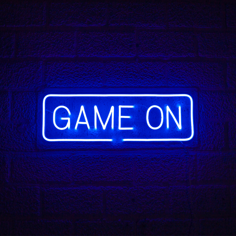 LED Neon Sign Game On