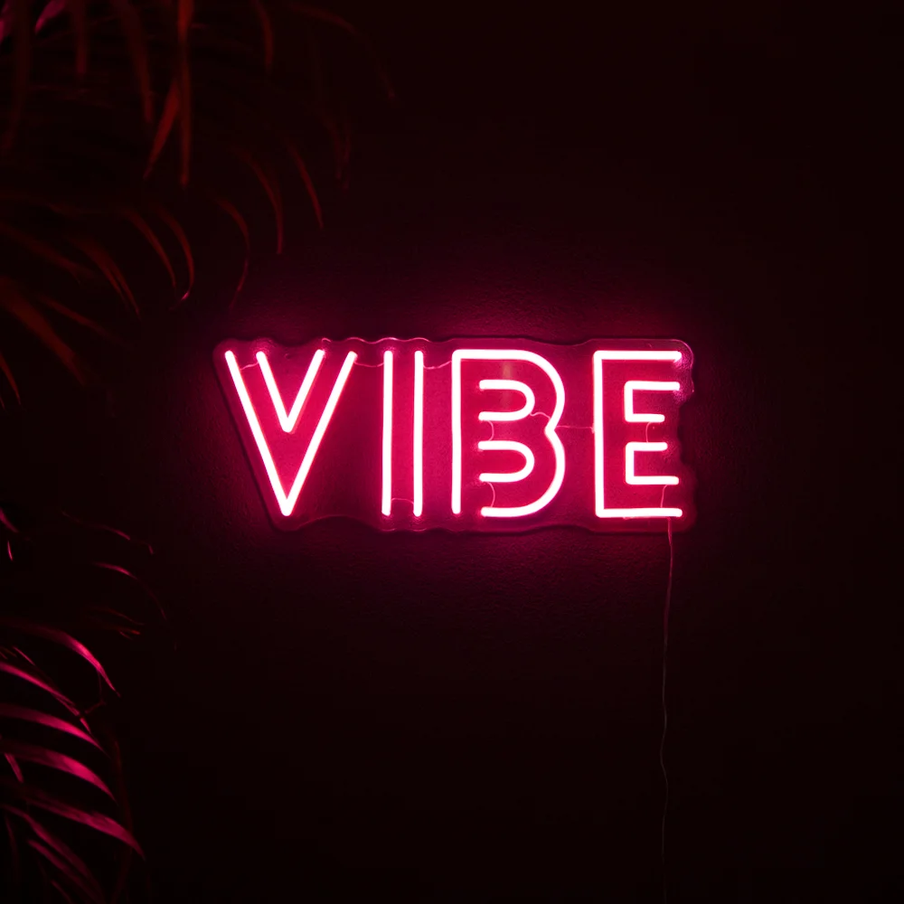 LED Neon Sign Vibe