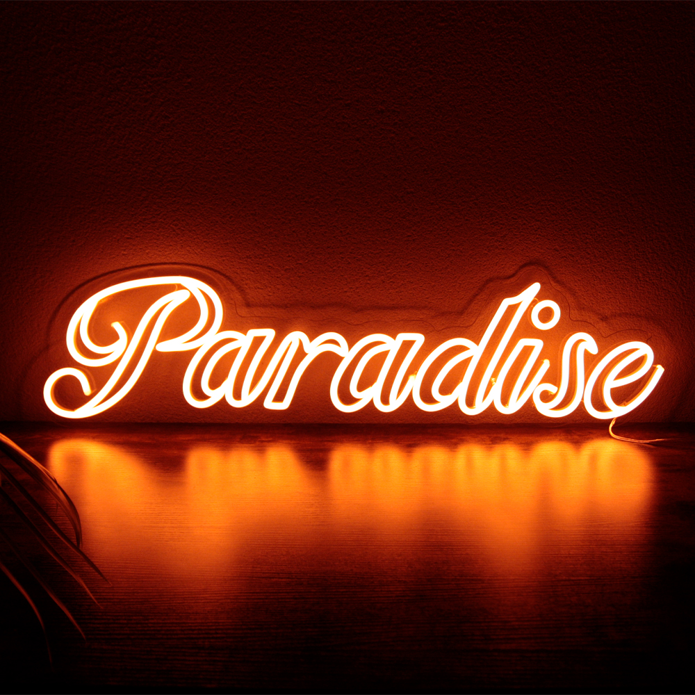 Neon sign Paradise Tropisch neonlamp