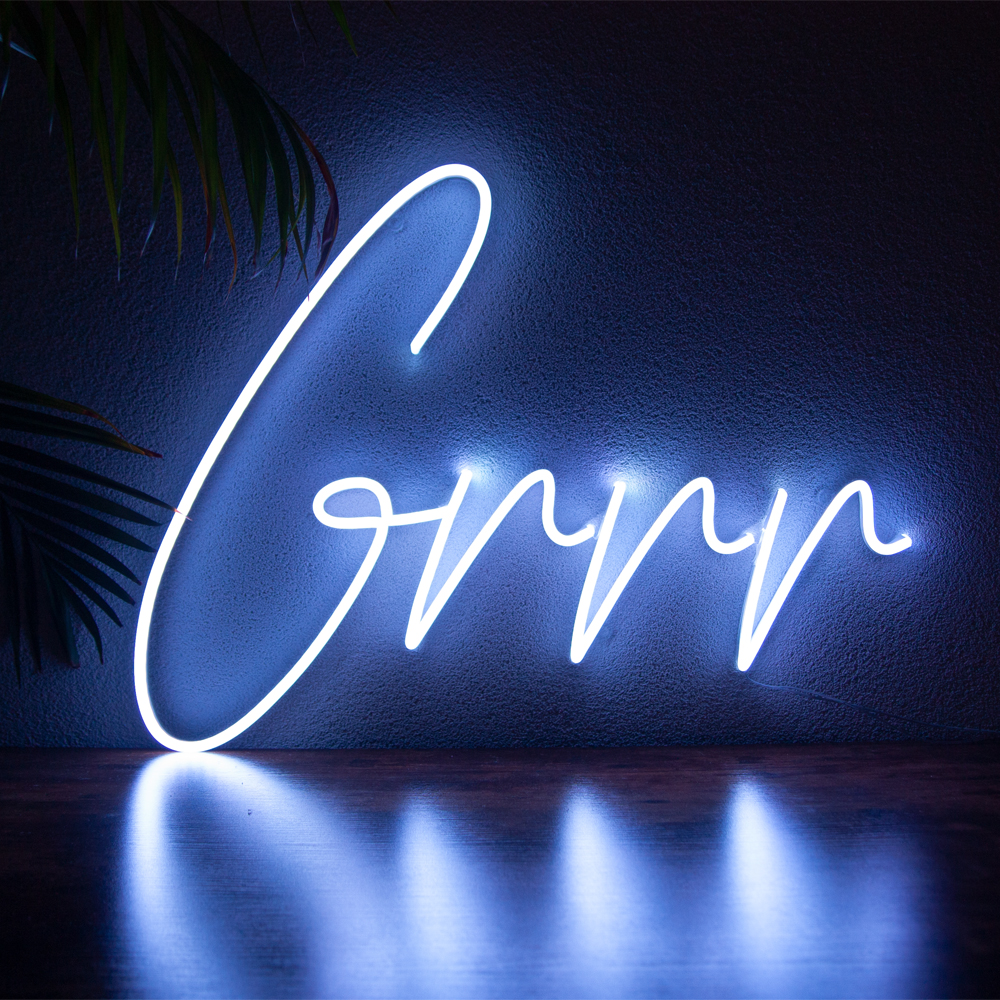 RGB LED Neon Sign Grrr