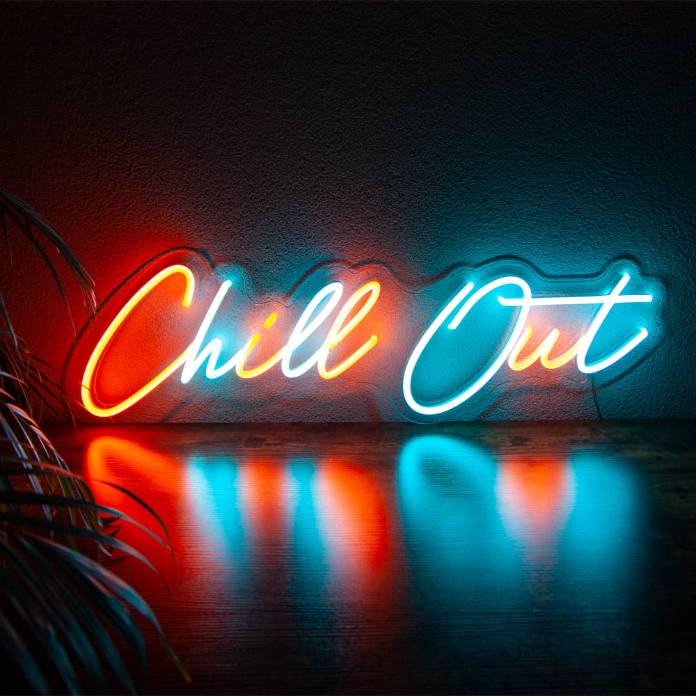 LED Neon Sign Chill Out