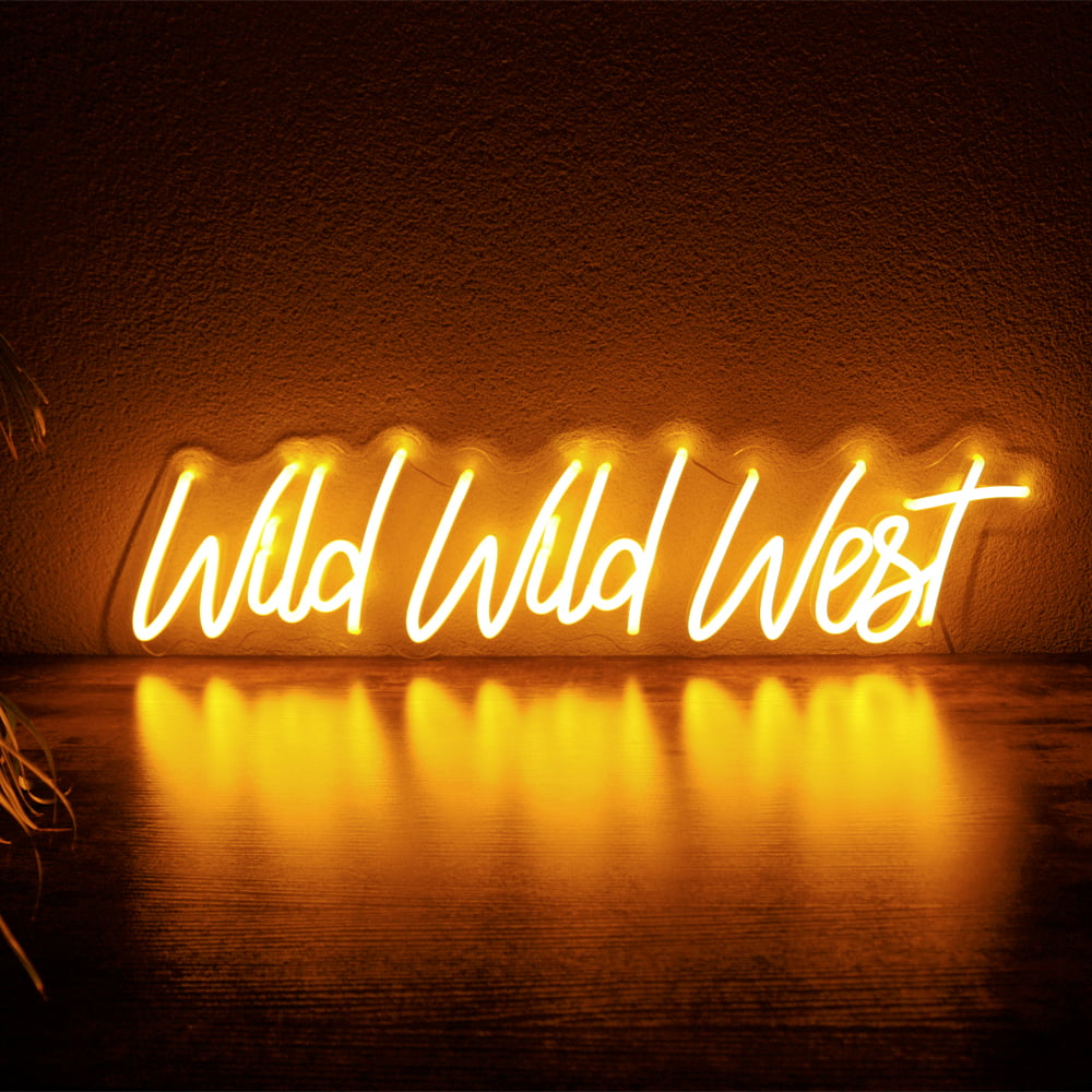 LED Neon Sign Wild Wild West