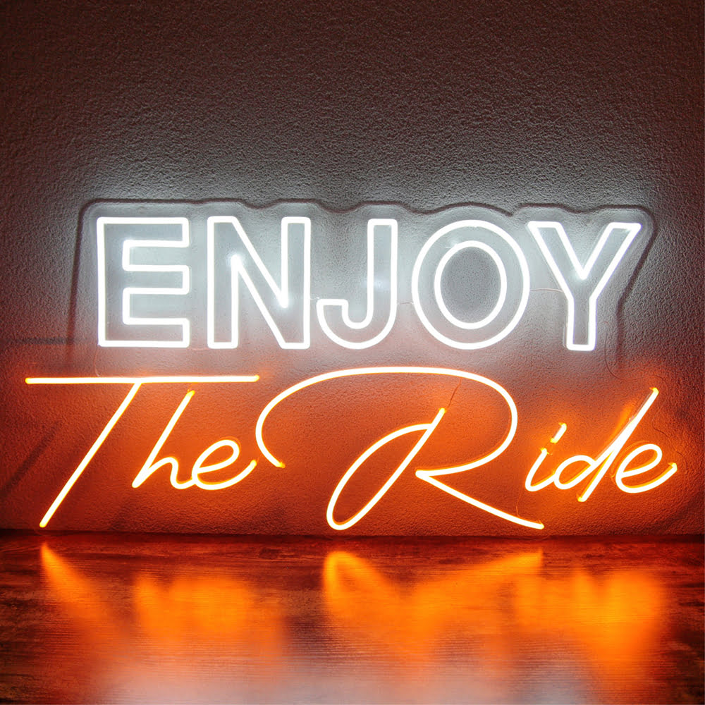 LED Neon Sign Enjoy The Ride