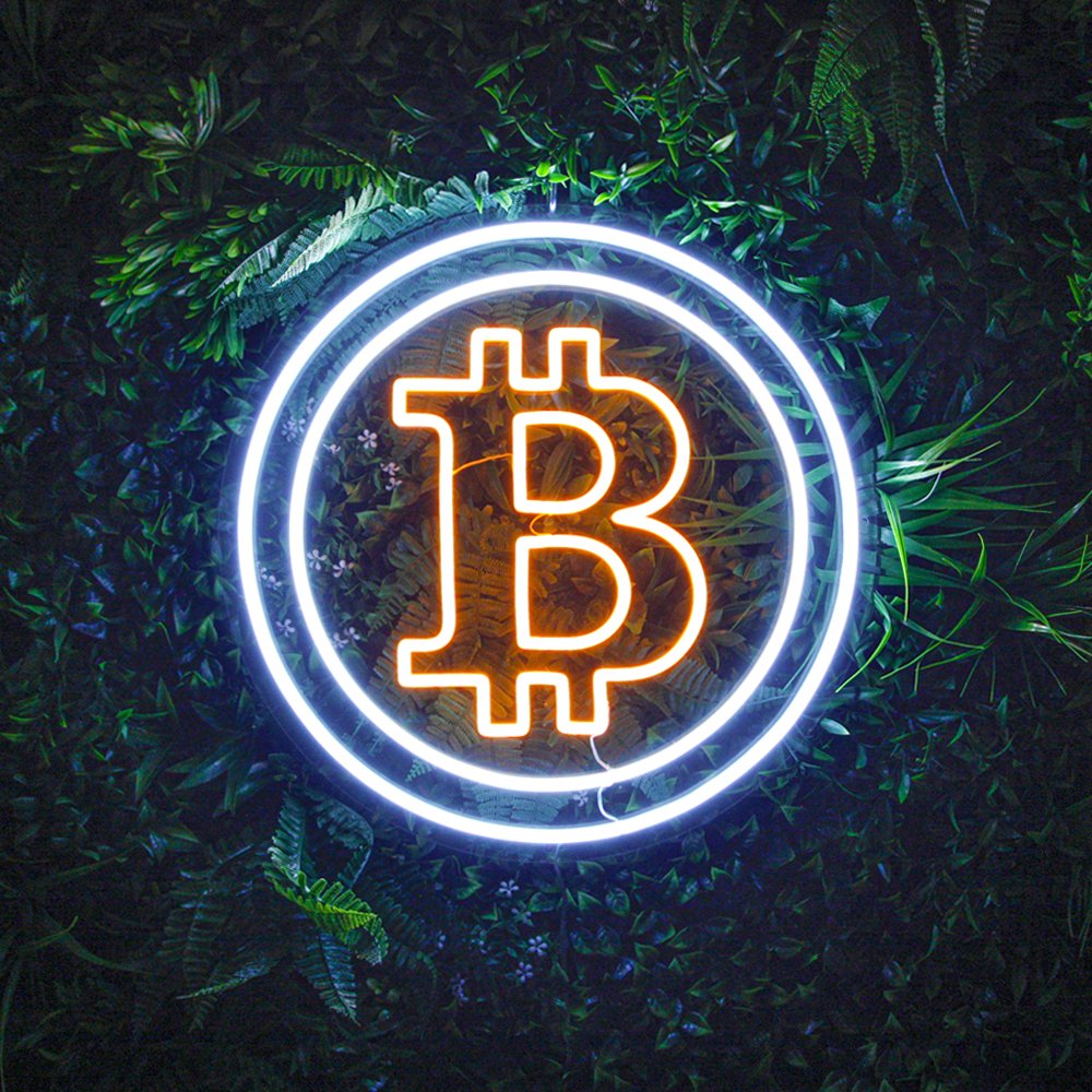 LED Neon Sign Bitcoin